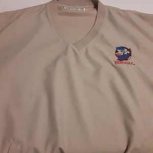 VTG Prairie Graphics 2001 College World Series Men's Lightweight Windbreaker L